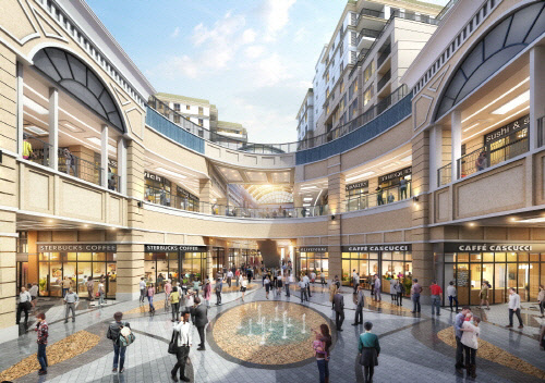 상업시설 '웅천 트리마제 벨마레몰'